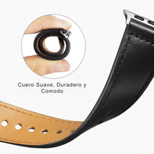 Cargar imagen en el visor de la galería, Correa de Cuero compatible con Apple Watch