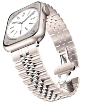 Cargar imagen en el visor de la galería, Correa Elegante de Acero Inoxidable Compatible con Apple Watch