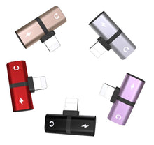 Cargar imagen en el visor de la galería, Adaptador 2 en 1 para iPhone