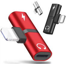 Cargar imagen en el visor de la galería, Adaptador 2 en 1 para iPhone