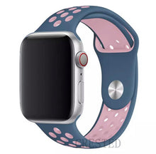 Cargar imagen en el visor de la galería, Correa Deportiva de Silicona Compatible con Apple Watch