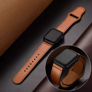 Correa de Cuero compatible con Apple Watch