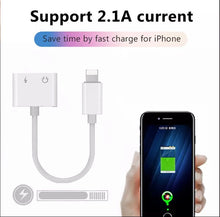 Cargar imagen en el visor de la galería, Adaptador Lighting y Aux Jack para iPhone
