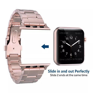 Correa de Acero Inoxidable para Apple Watch